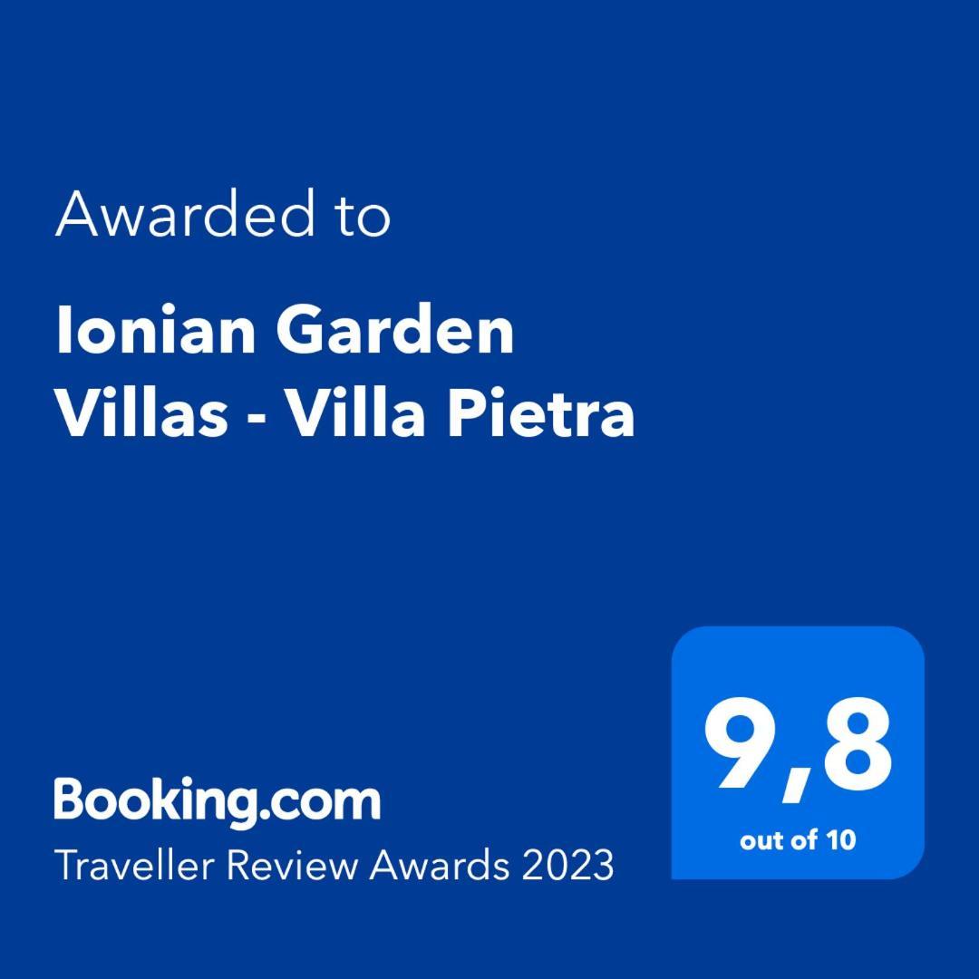 Ionian Garden Villas - Villa Pietra Benícesz Kültér fotó